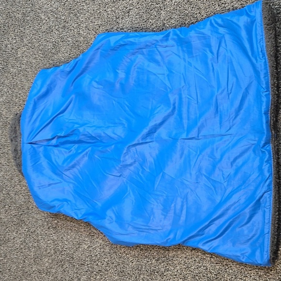 Patagonia Women Blue Reversible Fleece Vest Sz XXS - Picture 4 of 5